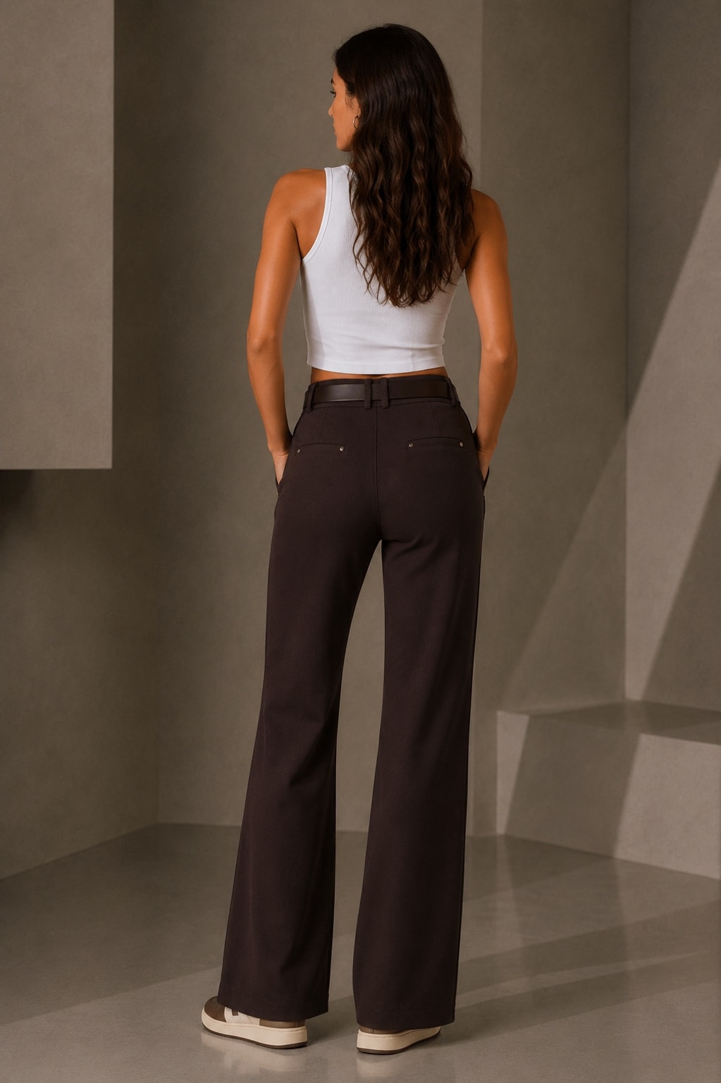 Estensivo Summer Knit Palazzo Pants - Görsel 2